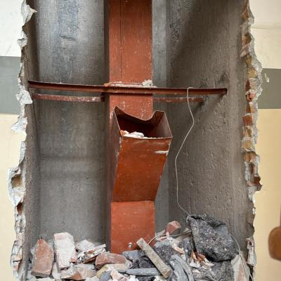 Novo dizalo u starijoj zgradi - Istarska 4, Split