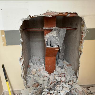 Novo dizalo u starijoj zgradi - Istarska 4, Split