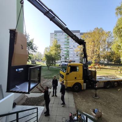 Ugradnja Vanjske Invalidske Platforme U Velikoj Gorici 1